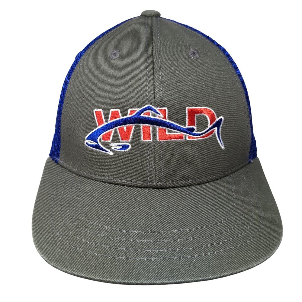 Wild Snapback Mesh Back Trucker Hat Multicolor One Size RepYourWater